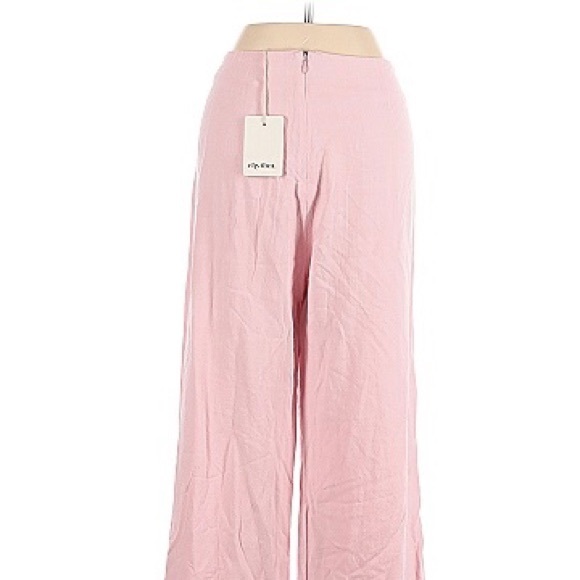 NWT Pink rhythm. linen wide leg pants - Picture 1 of 3